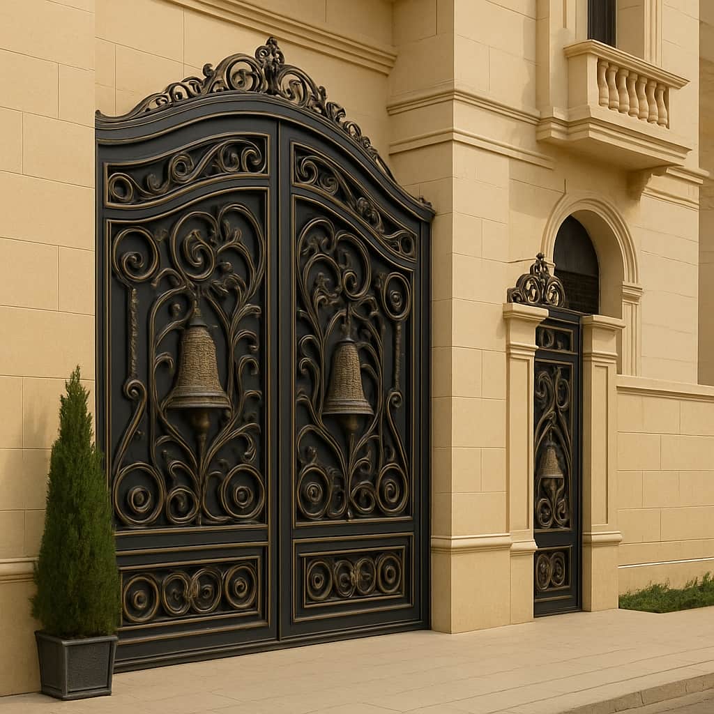 قیمت درب حیاط و ویلا پروفیل سنگین در اراک