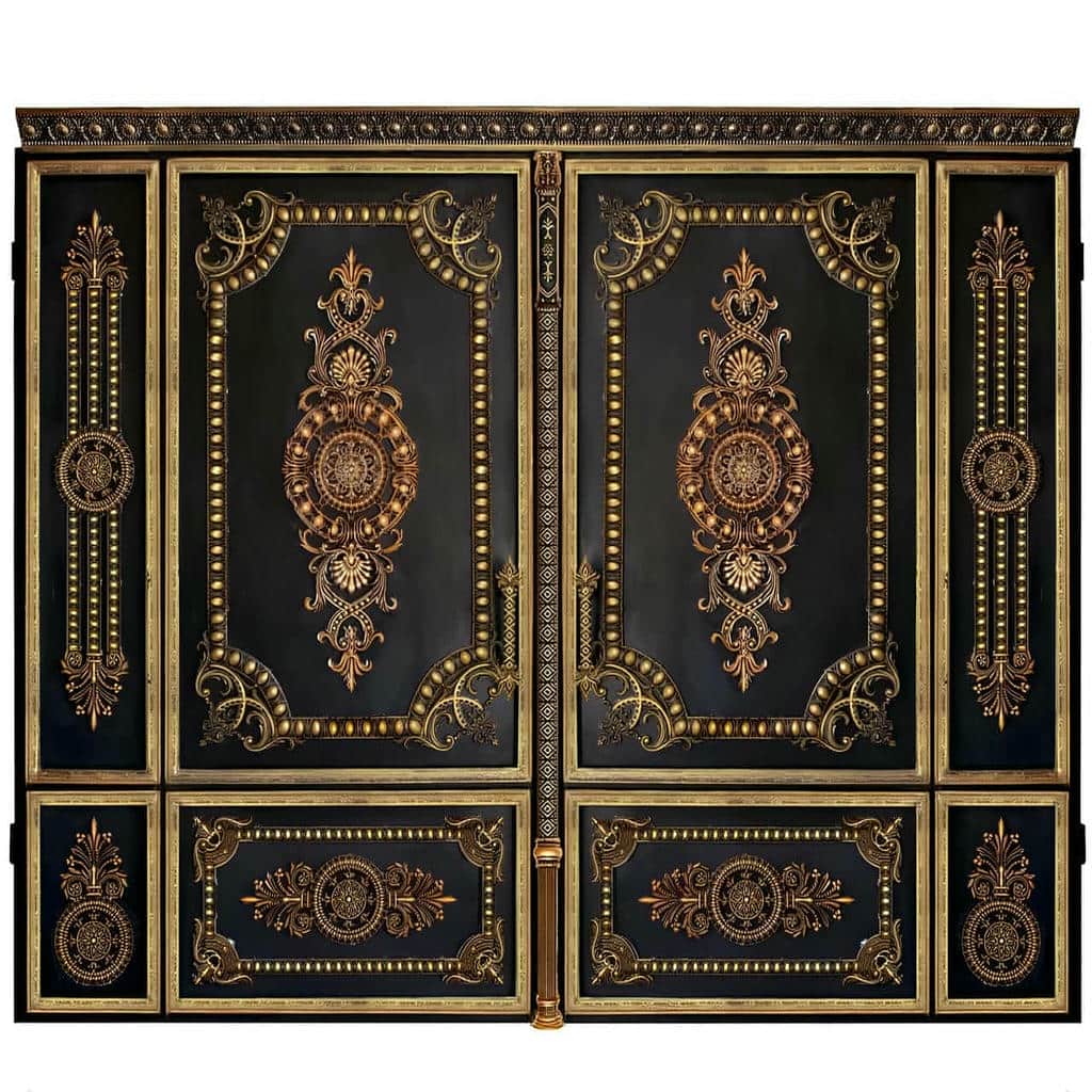 فروش درب حیاط با ابعاد سفارشی در ساوه
