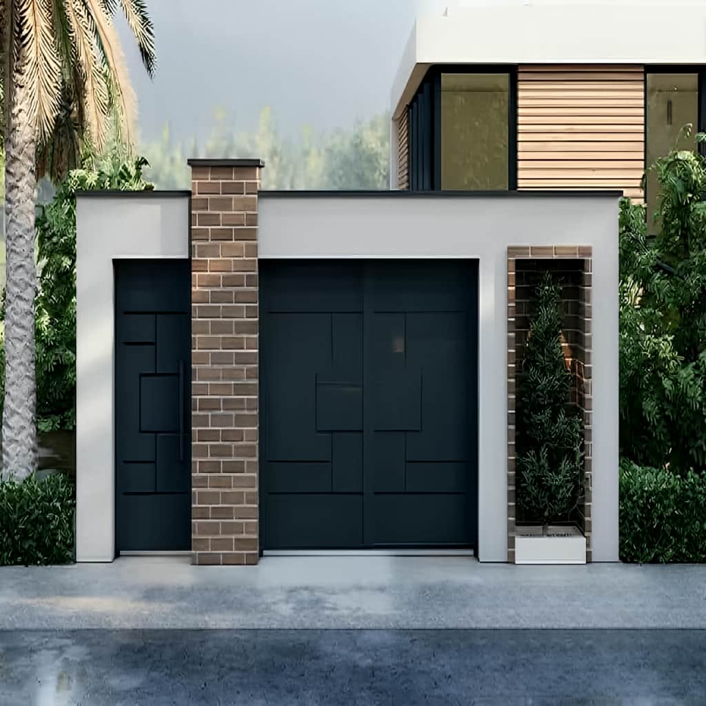خرید درب حیاط مدل ساده در بابل