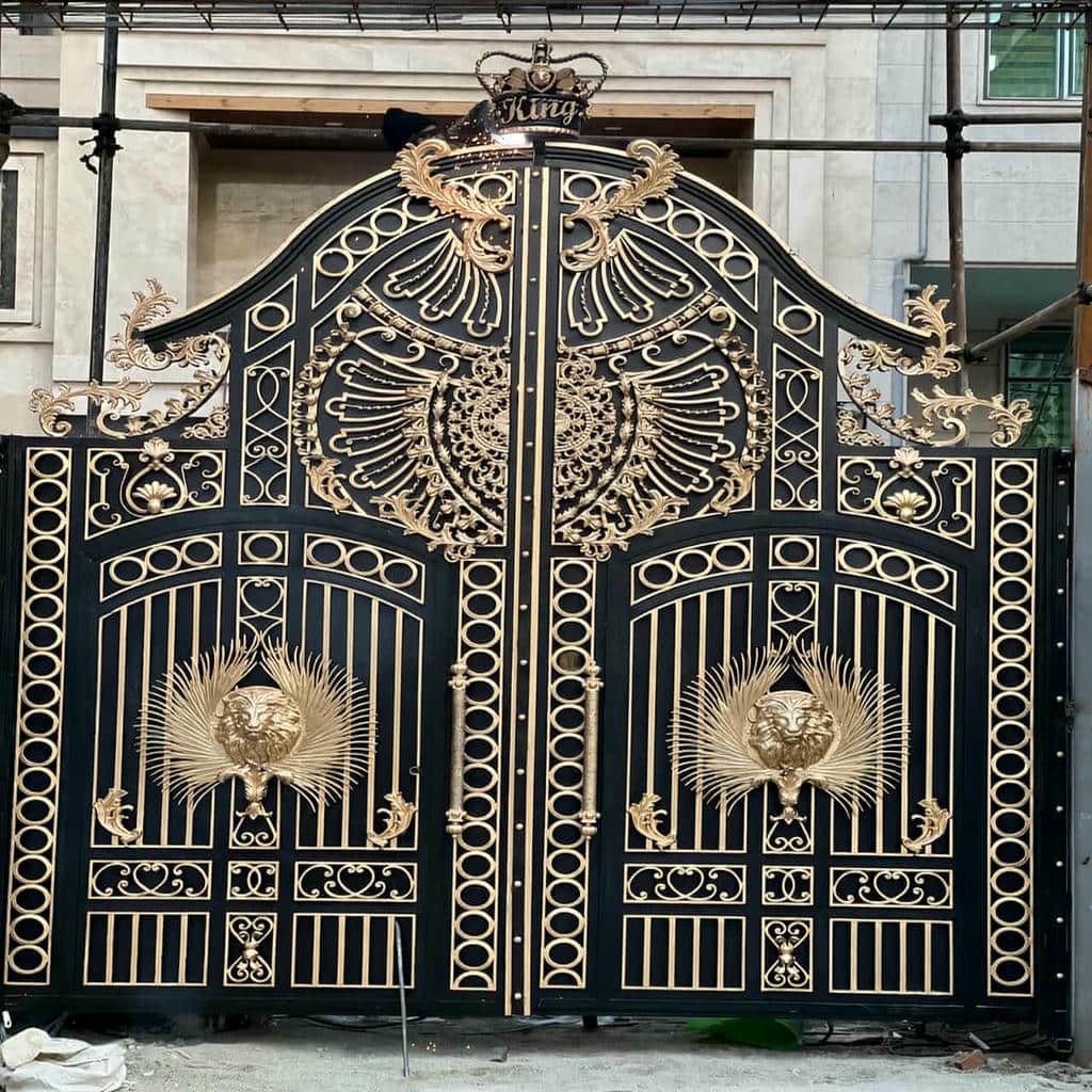 نصب درب ویلایی مدرن در ساوه