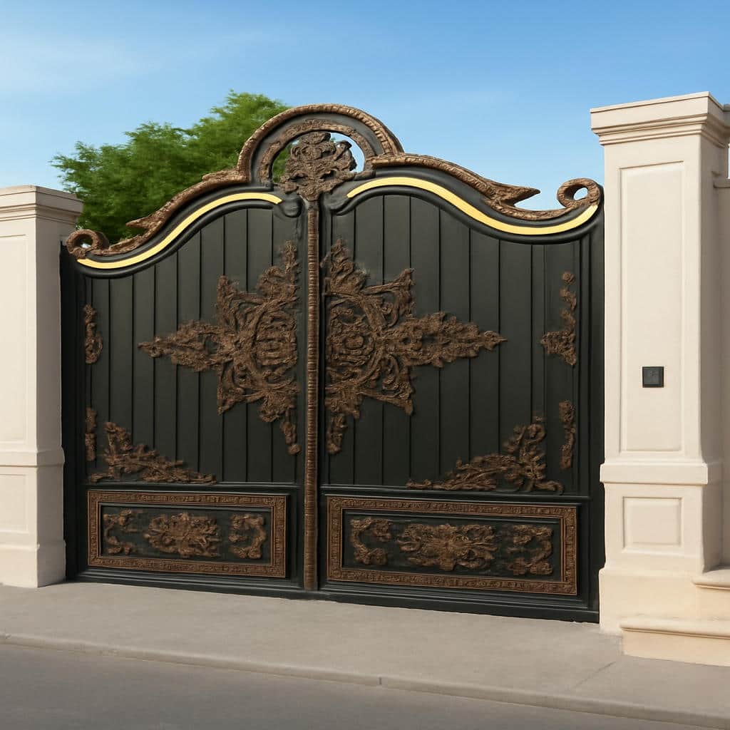فروش درب حیاط و ویلا پروفیل سنگین در بندرعباس