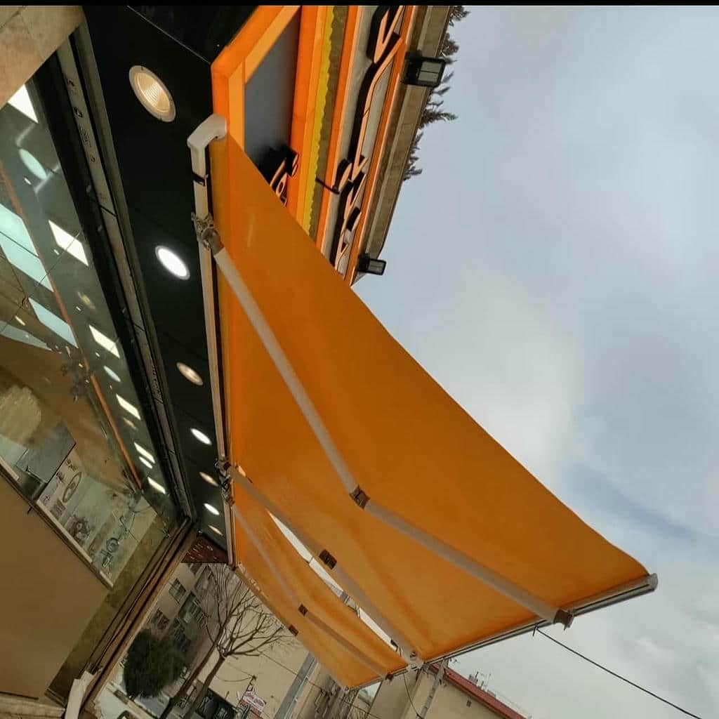 سایبان برقی بازویی اتوماتیک در رشت