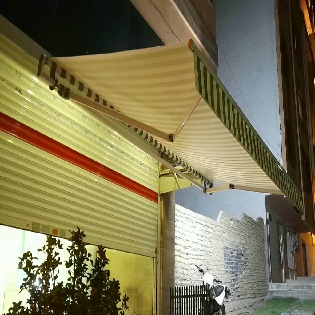 قیمت سایبان برقی بازویی اتوماتیک تقویت شده در سیرجان