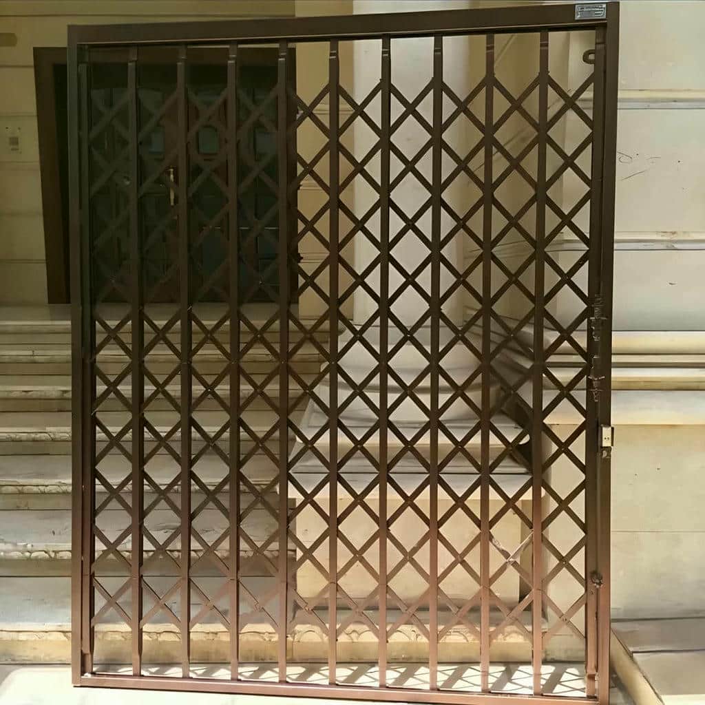 کارخانه درب آکاردئونی فلزی ضدسرقت تقویت شده در فیروزکوه