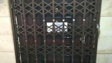 درب آکاردئونی فلزی ضدسرقت در ساری