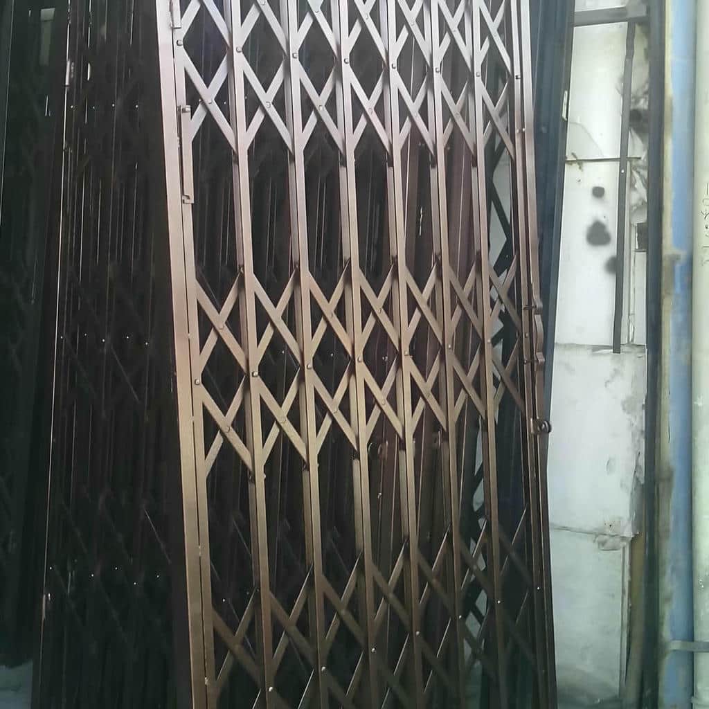 خرید درب آکاردئونی فلزی ضدسرقت دوگل در قزوین