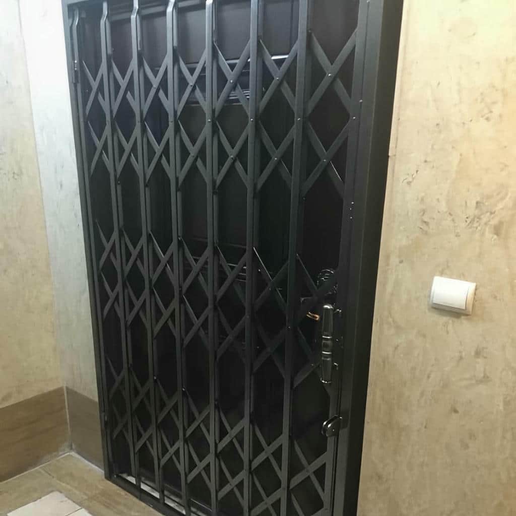 درب آکاردئونی فلزی ضدسرقت در محمدشهر