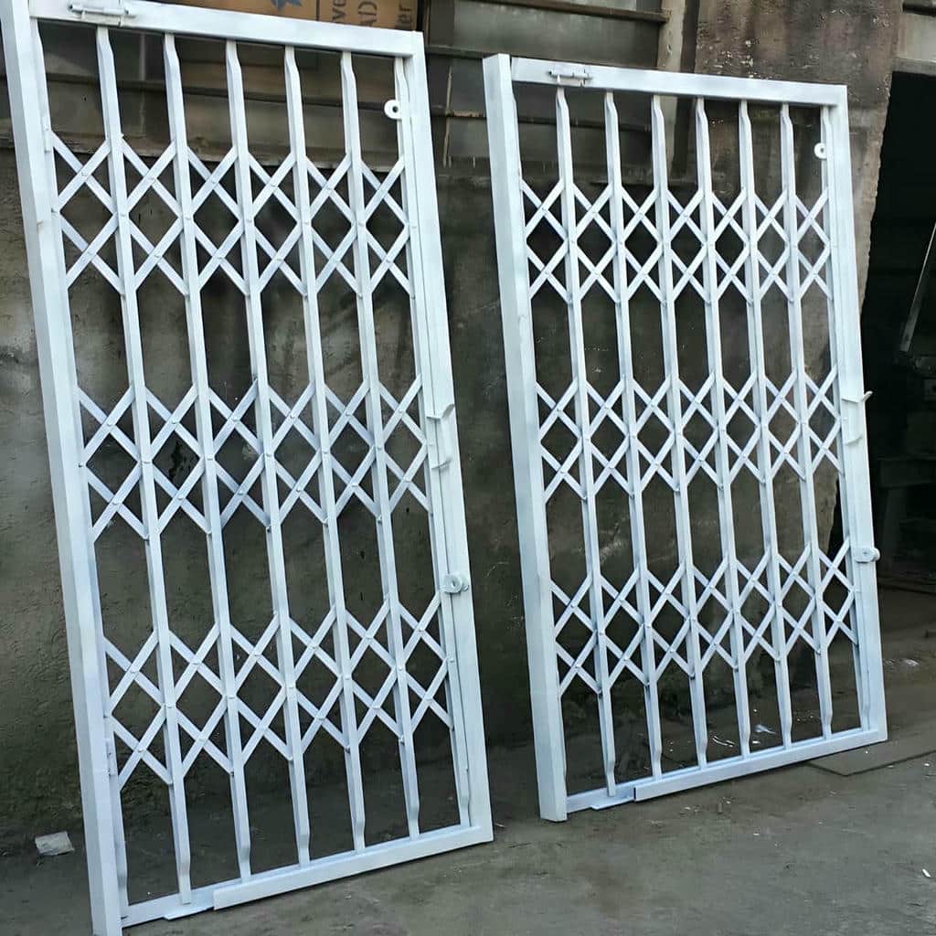 خرید درب آکاردئونی فلزی ضدسرقت دوگل در کردان