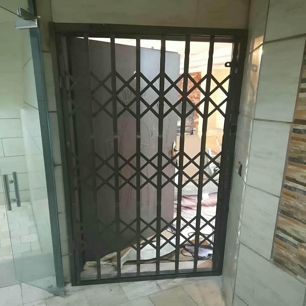 کارخانه درب آکاردئونی فلزی ضدسرقت تقویت شده در قزوین