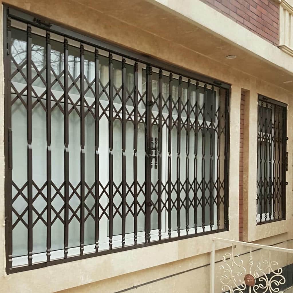 کارخانه درب آکاردئونی فلزی ضدسرقت یراق ایمن در مهرشهر کرج