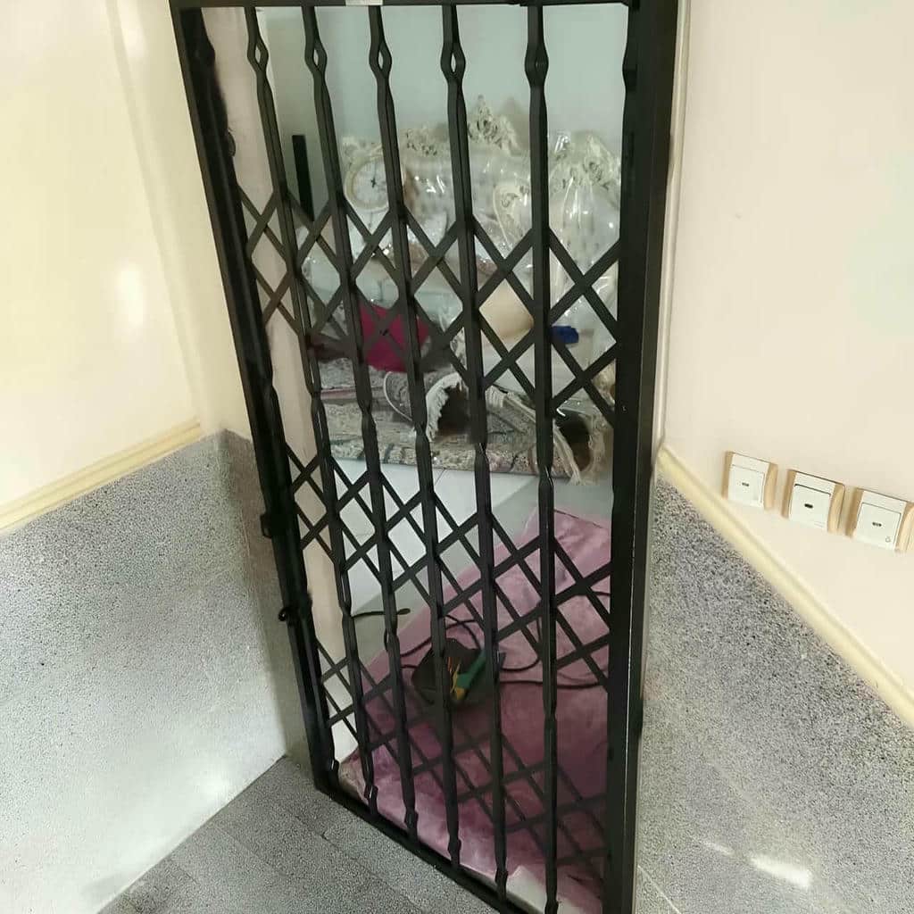 کارخانه درب آکاردئونی فلزی ضدسرقت آهنی در استان گیلان