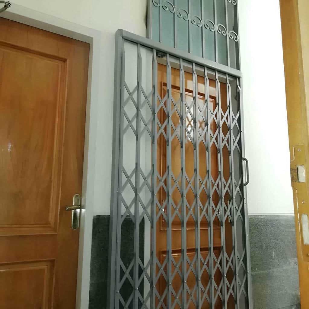 درب آکاردئونی فلزی ضدسرقت در اشتهارد
