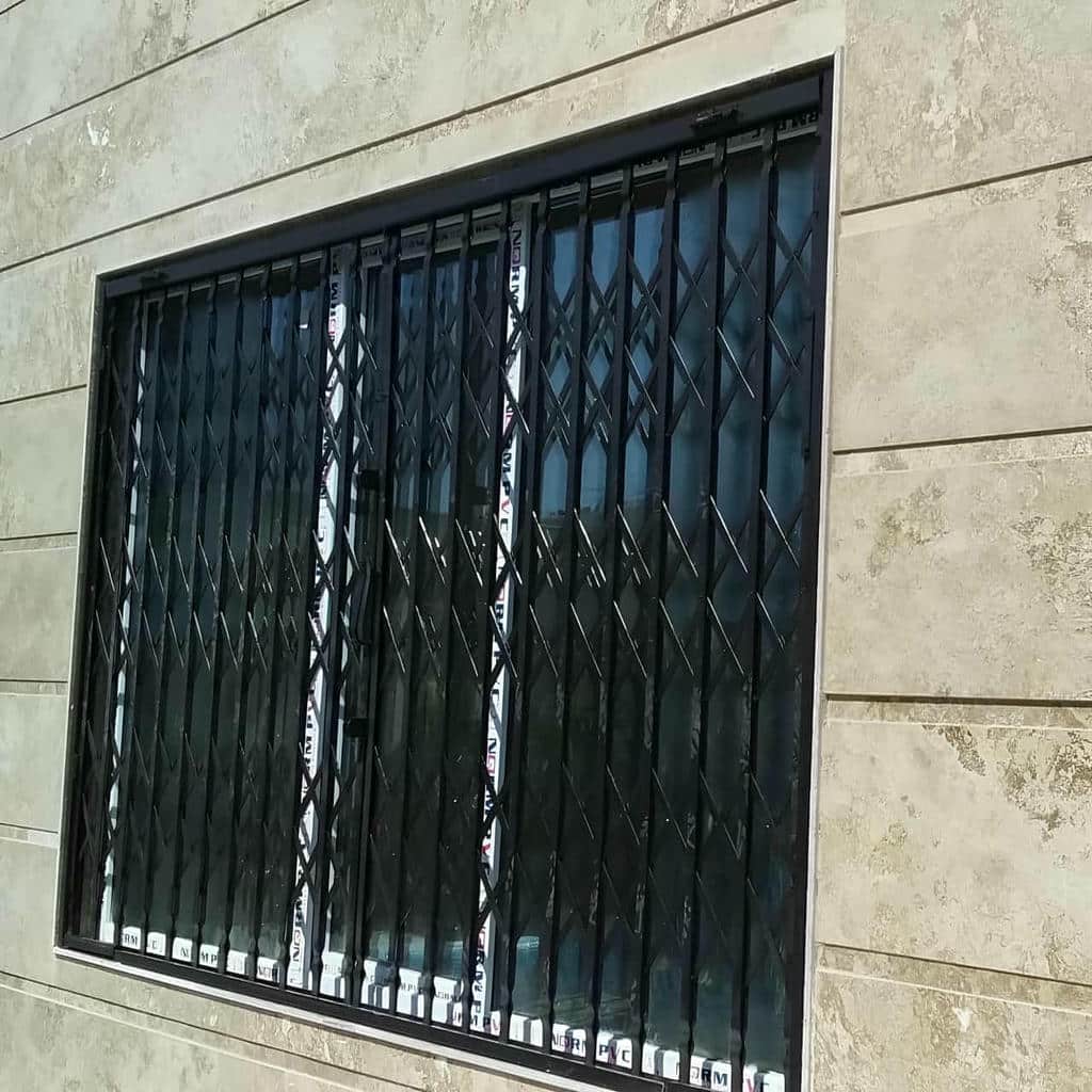 درب آکاردئونی فلزی ضدسرقت در آمل