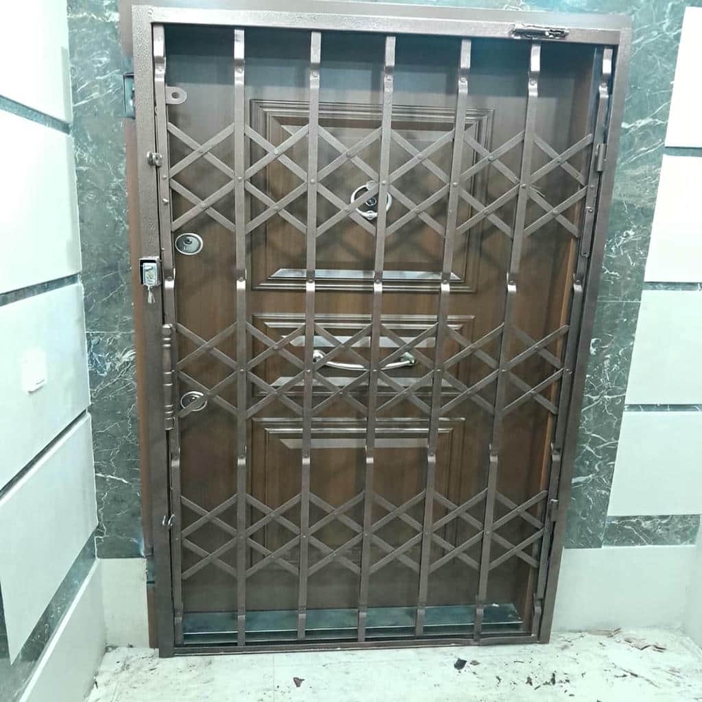 خرید درب آکاردئونی فلزی ضدسرقت ضدزنگ در استان گلستان