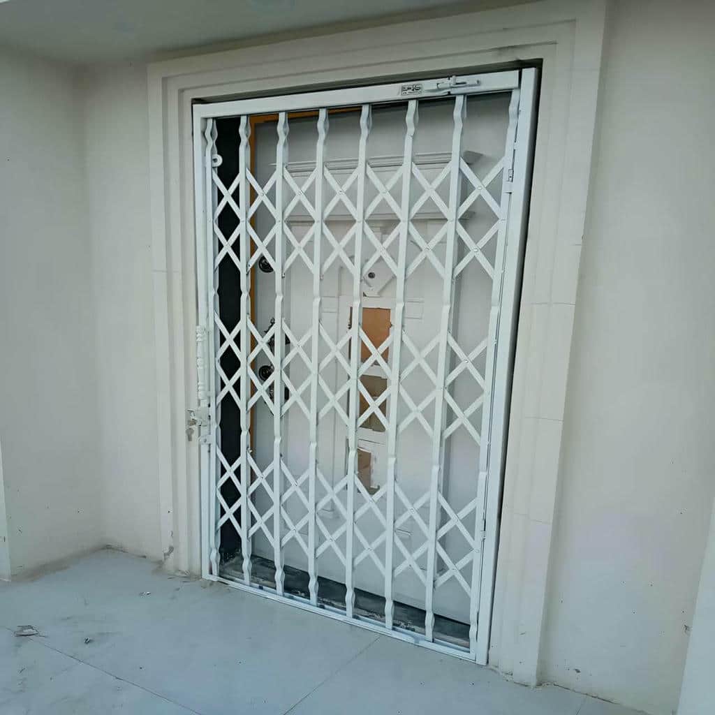 خرید درب آکاردئونی فلزی ضدسرقت دوگل در فشم