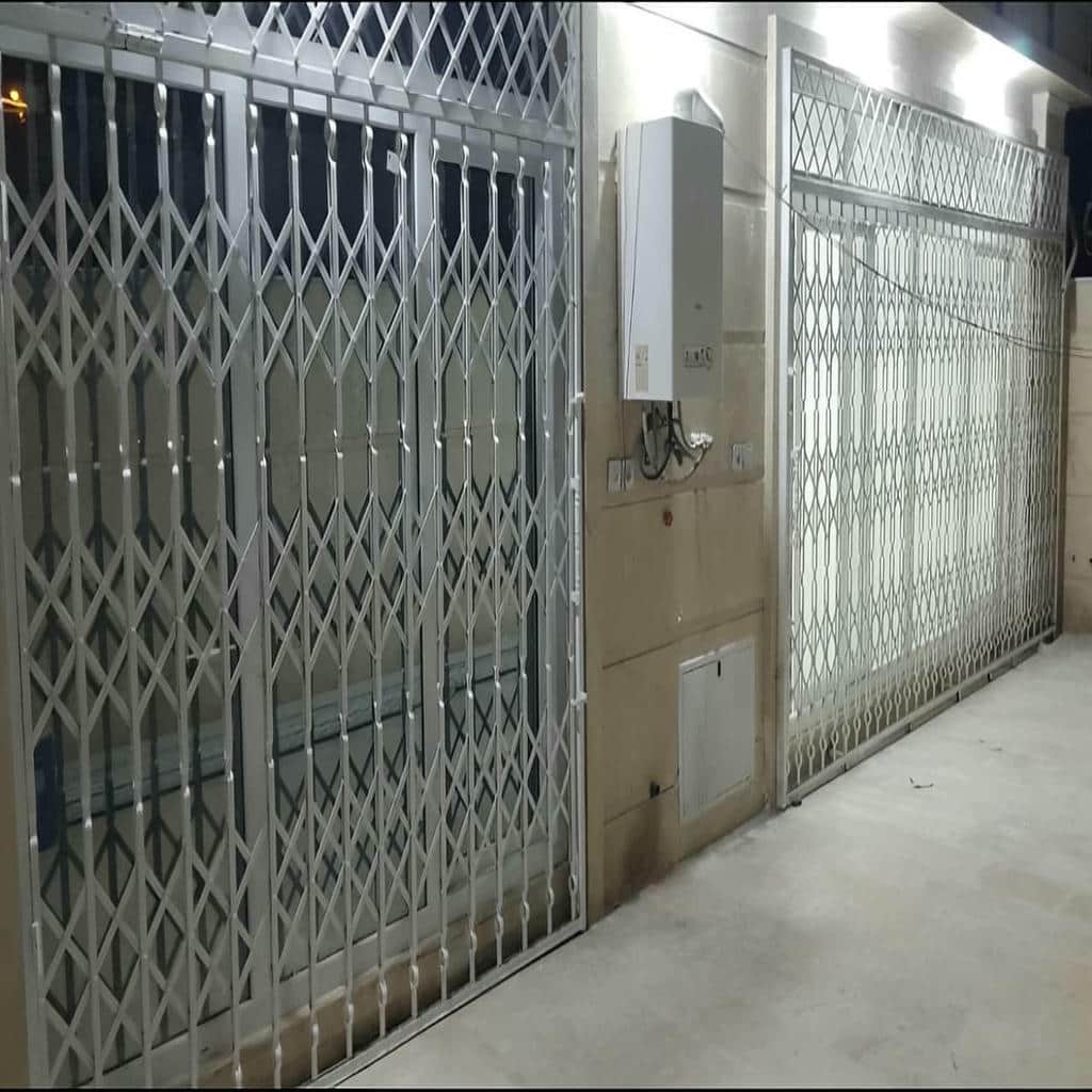 خرید درب آکاردئونی فلزی ضدسرقت دوگل در سیرجان
