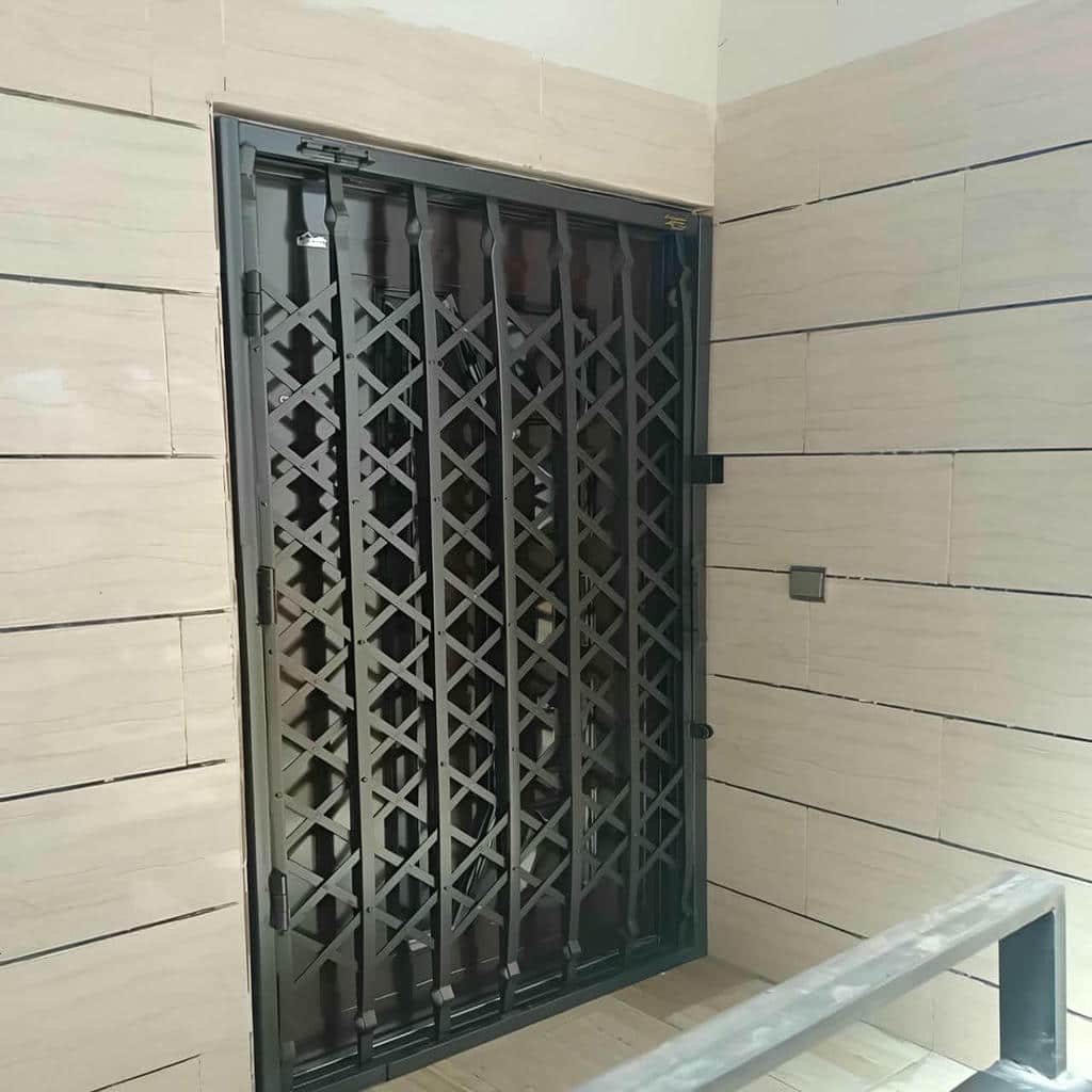 فروش درب آکاردئونی فلزی ضدسرقت مقاوم در سیرجان