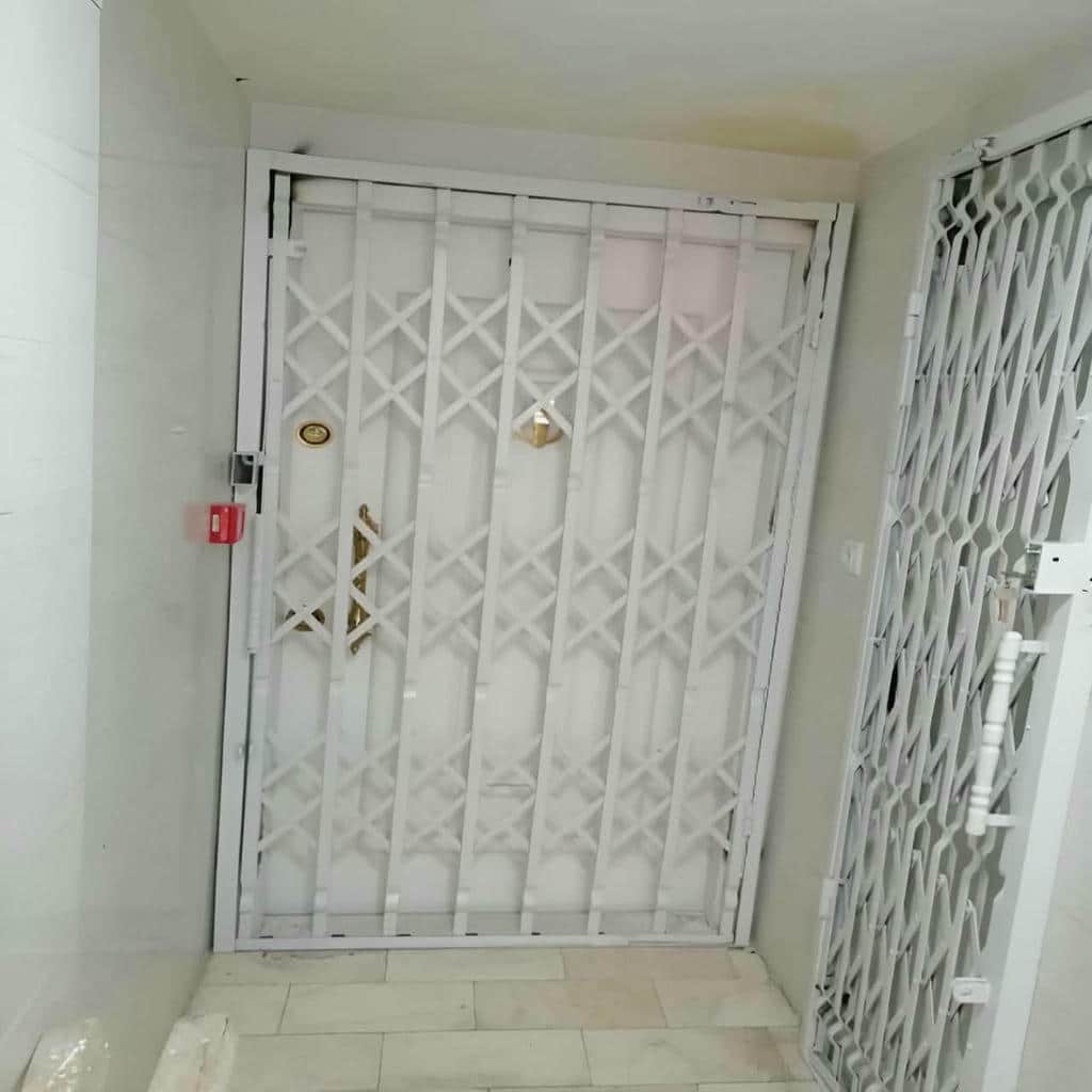 فروش درب آکاردئونی فلزی ضدسرقت اداری در مهرشهر کرج