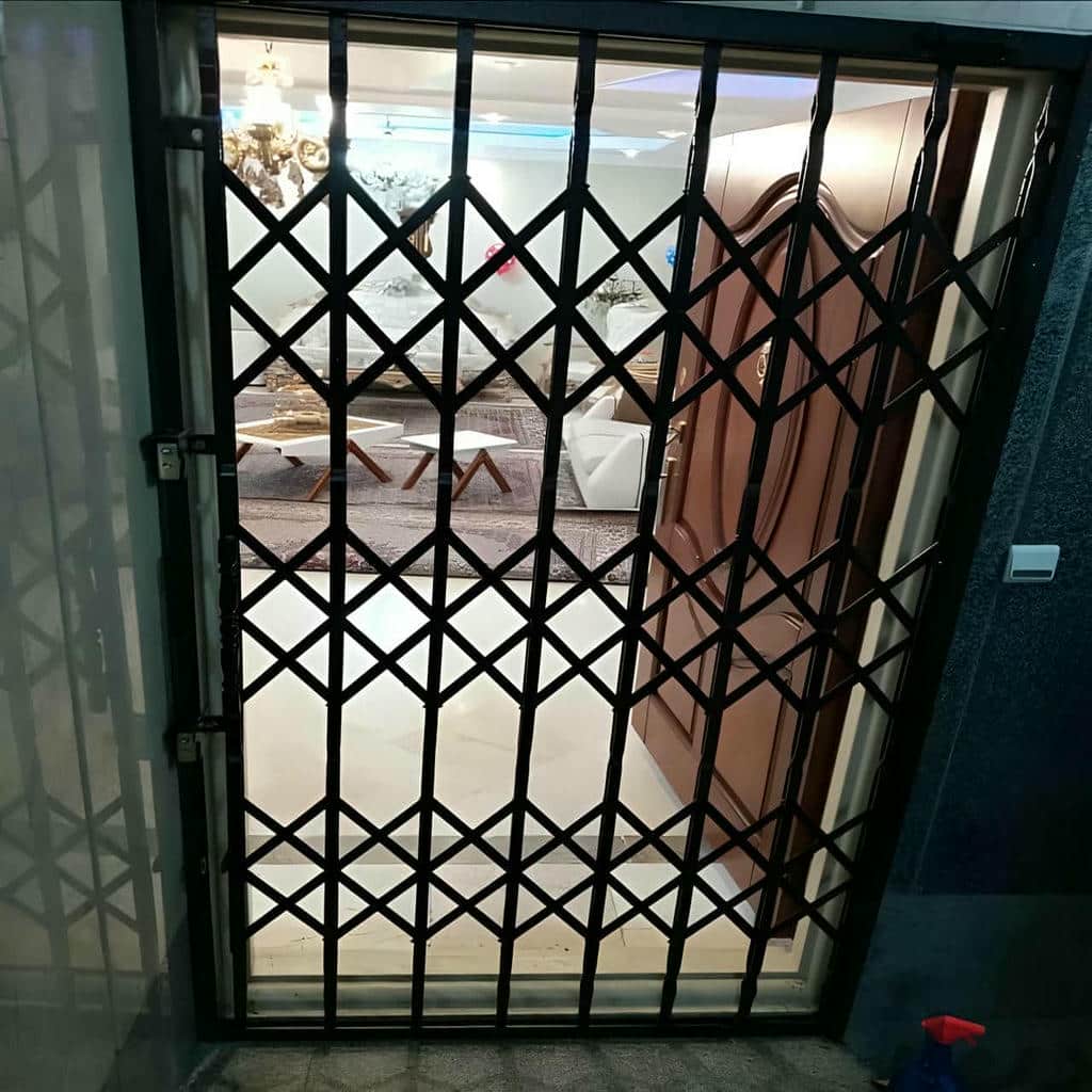 خرید درب آکاردئونی فلزی ضدسرقت دوگل در بیرجند