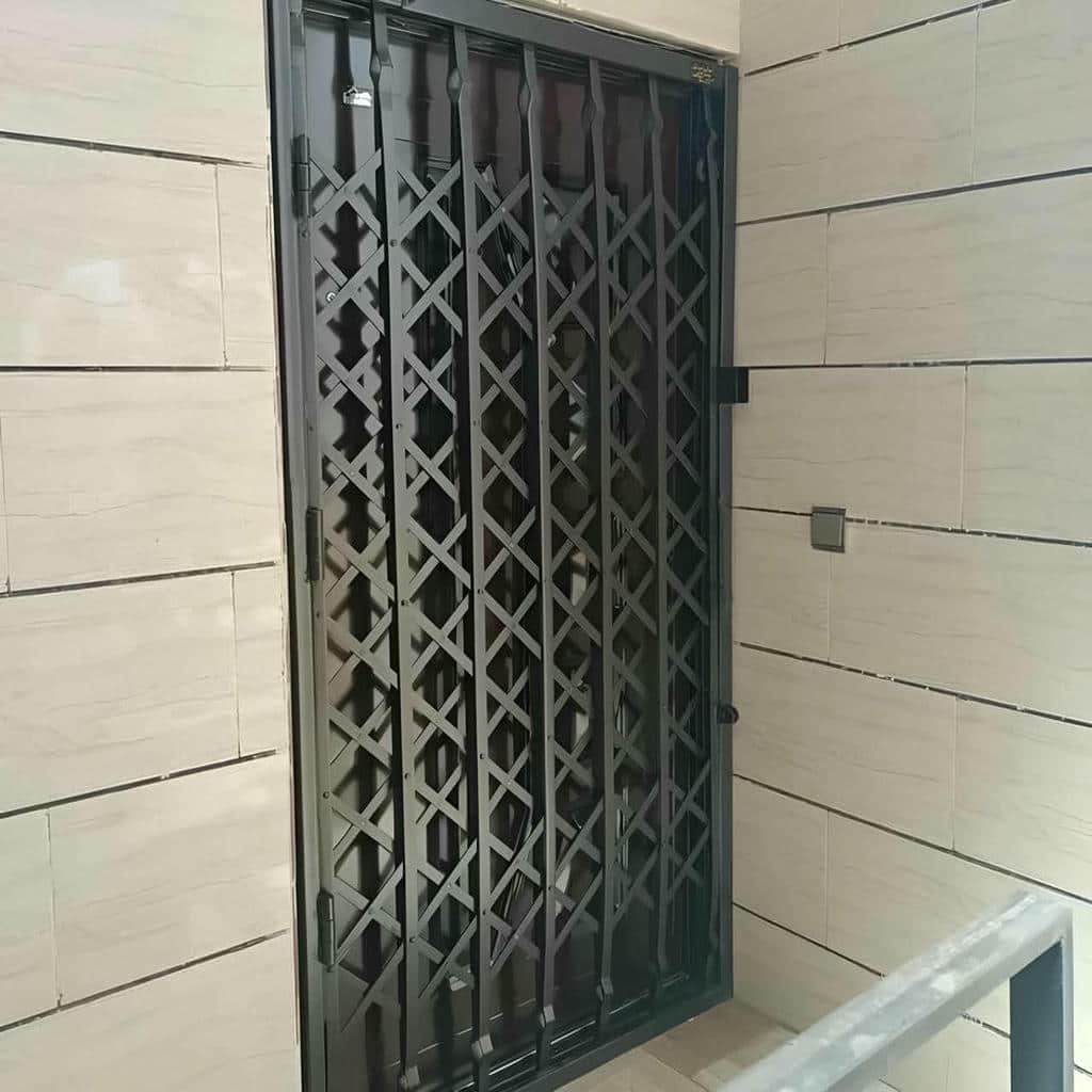 خرید درب آکاردئونی فلزی ضدسرقت دوگل در چابهار