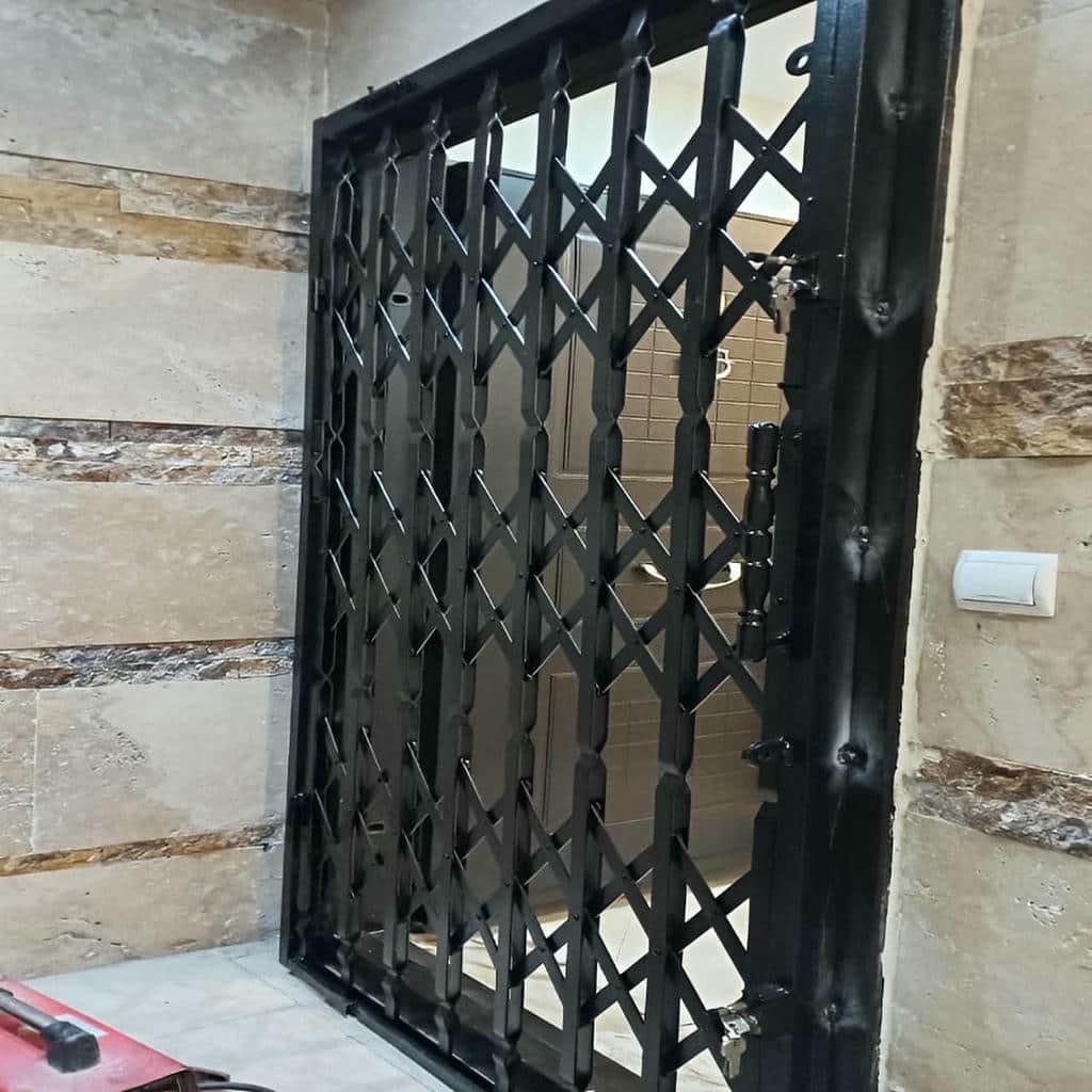 فروش درب آکاردئونی فلزی ضدسرقت مسکونی در اهواز