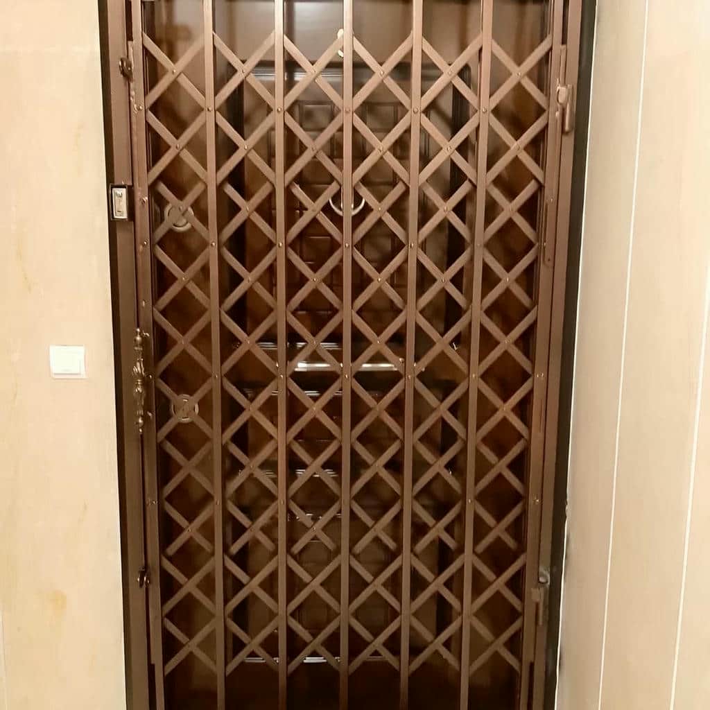 خرید درب آکاردئونی فلزی ضدسرقت دوگل در گرگان