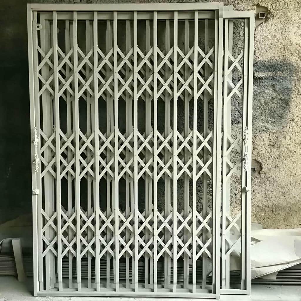 خرید درب آکاردئونی فلزی ضدسرقت دوگل در ساوه