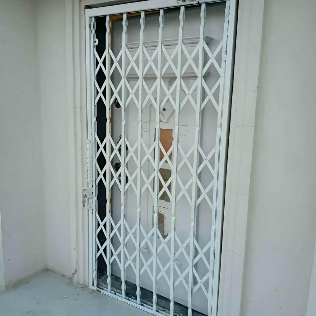 درب آکاردئونی فلزی ضدسرقت در ساوه