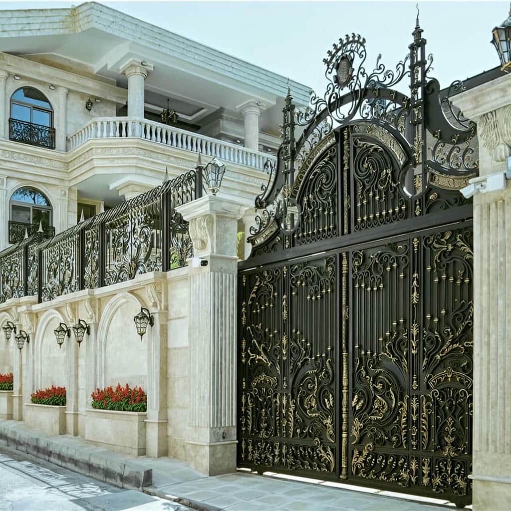 قیمت درب حیاط فرفورژه در سقز