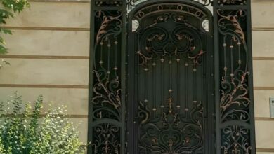 درب حیاط و ویلا در قم