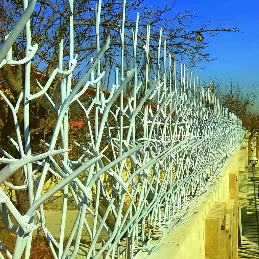 نصب حفاظ شاخ گوزنی رنگ مقاوم در ایرانشهر