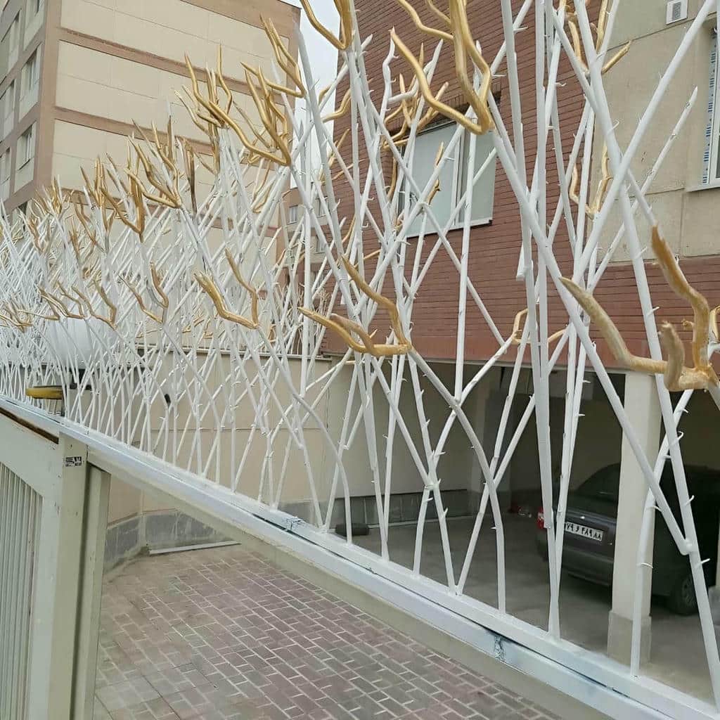 خرید حفاظ شاخ گوزنی نرده شاخ گوزنی دیوار در اردبیل