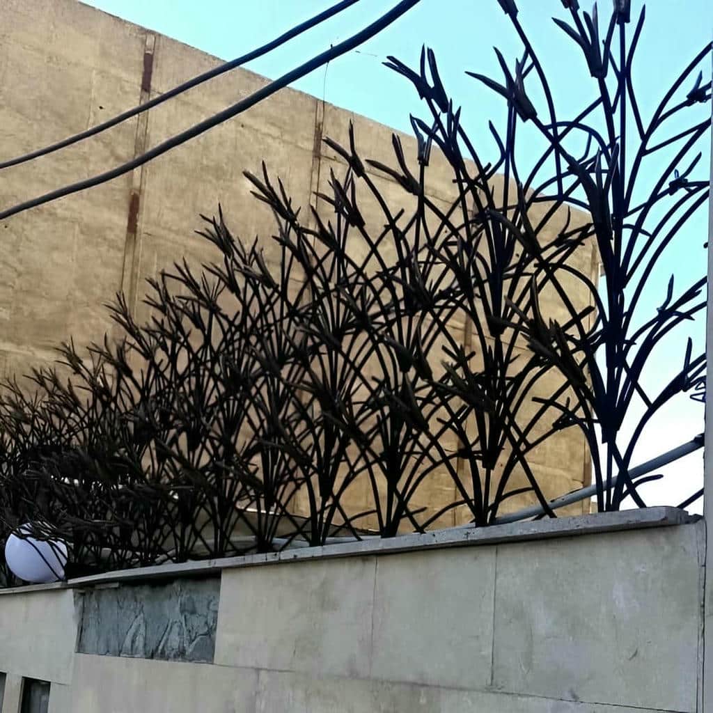 نصب حفاظ شاخ گوزنی بازدید قبل نصب در محمودآباد
