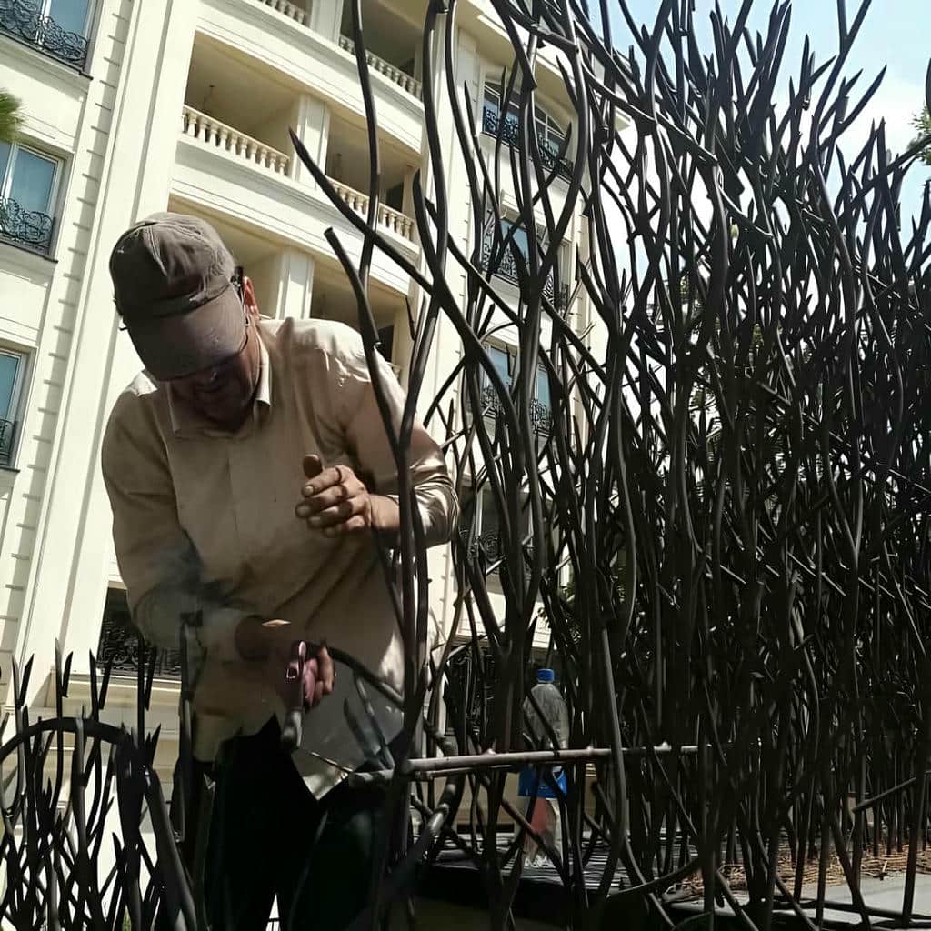 کارخانه حفاظ شاخ گوزنی پوشش ضدزنگ در قزوین