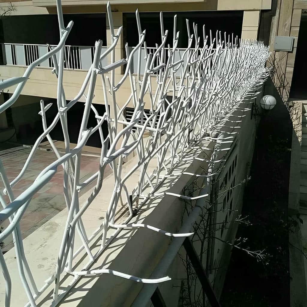 نصب حفاظ شاخ گوزنی ارتفاع سفارشی در سیرجان