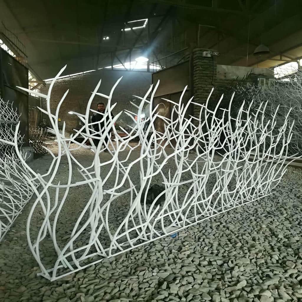 کارخانه حفاظ شاخ گوزنی طراحی شاخه ای در یاسوج