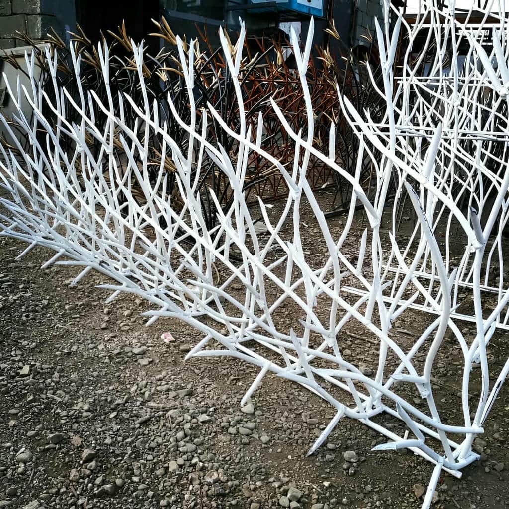 کارخانه حفاظ شاخ گوزنی طراحی شاخه ای در ایرانشهر