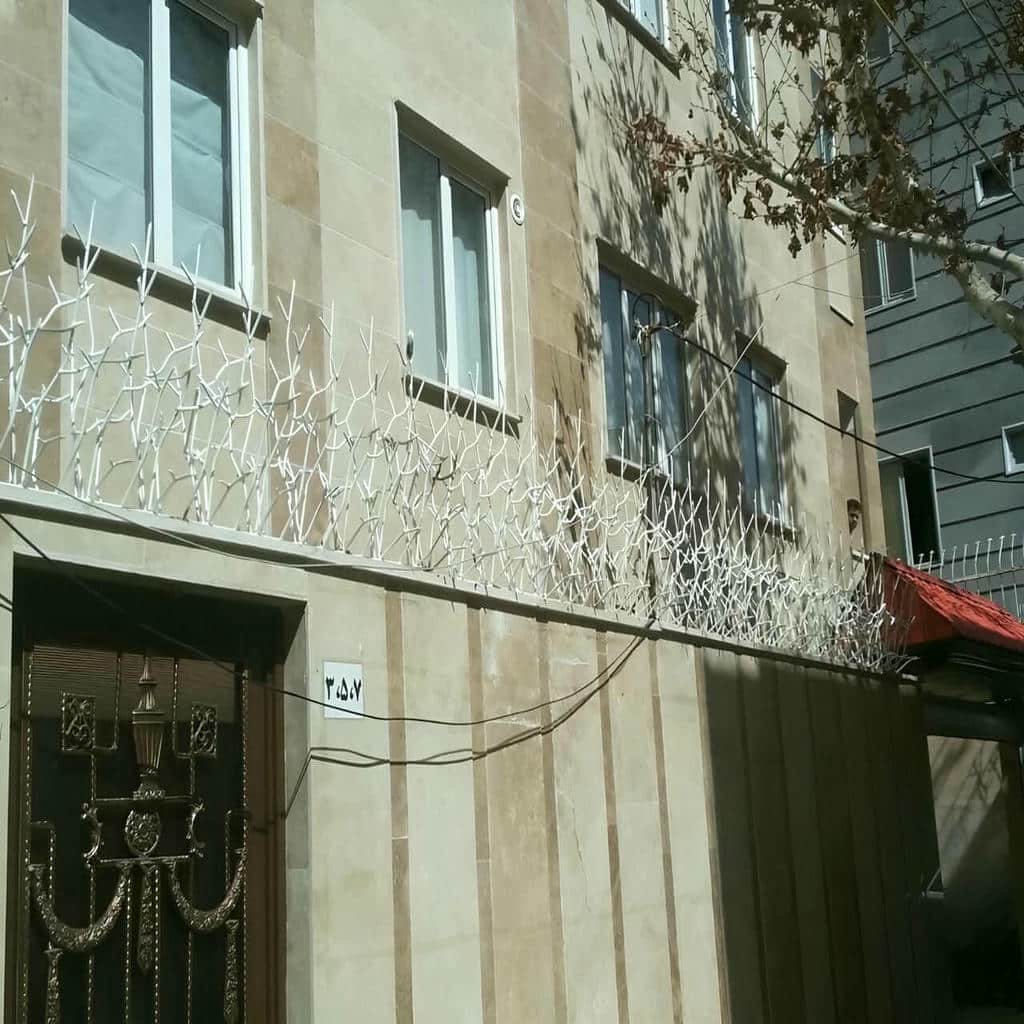 نصب حفاظ شاخ گوزنی رنگ مقاوم در گنبدکاووس
