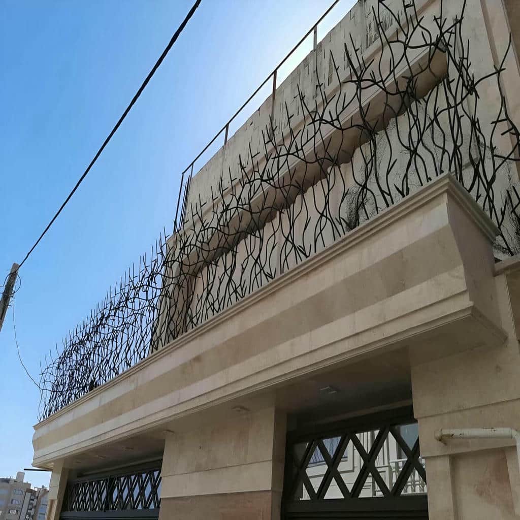 نصب حفاظ شاخ گوزنی رنگ مقاوم در استان گیلان