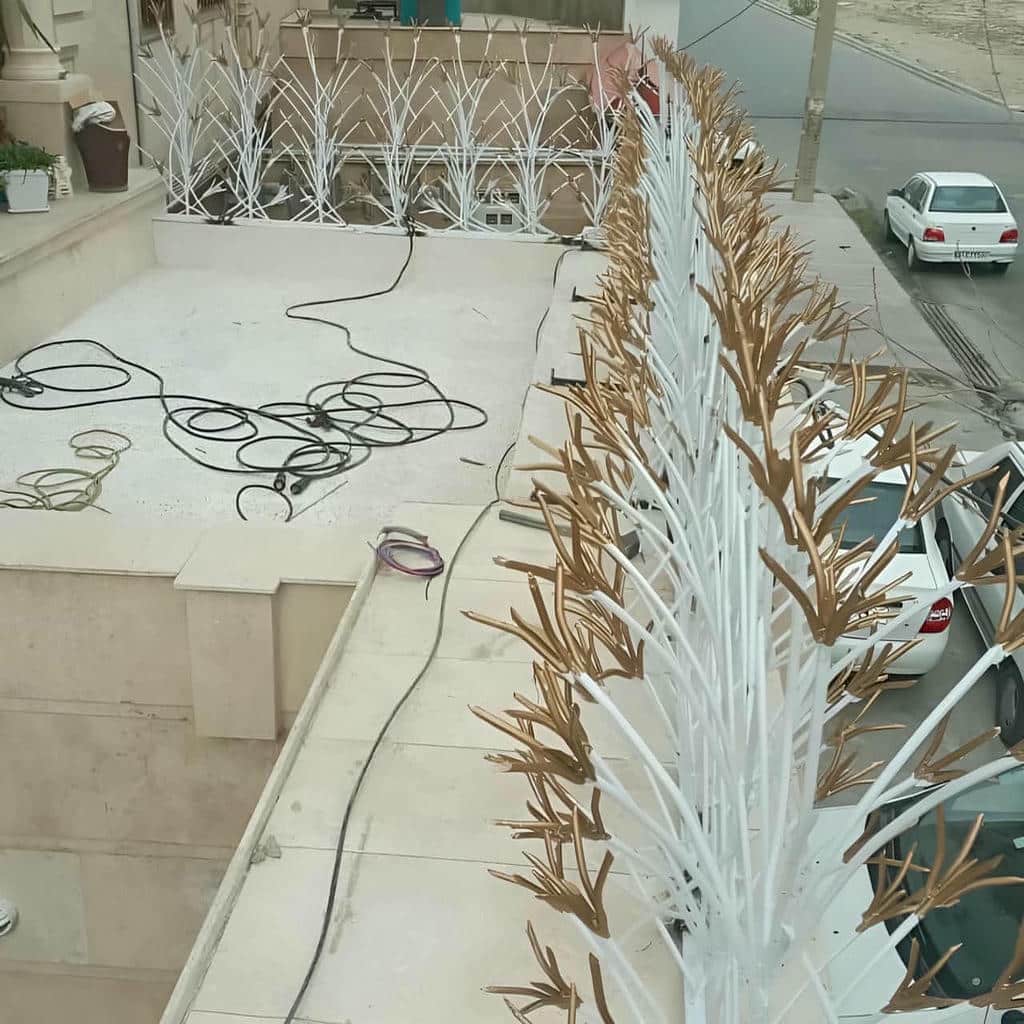 نصب حفاظ شاخ گوزنی تراکم بالا در آمل