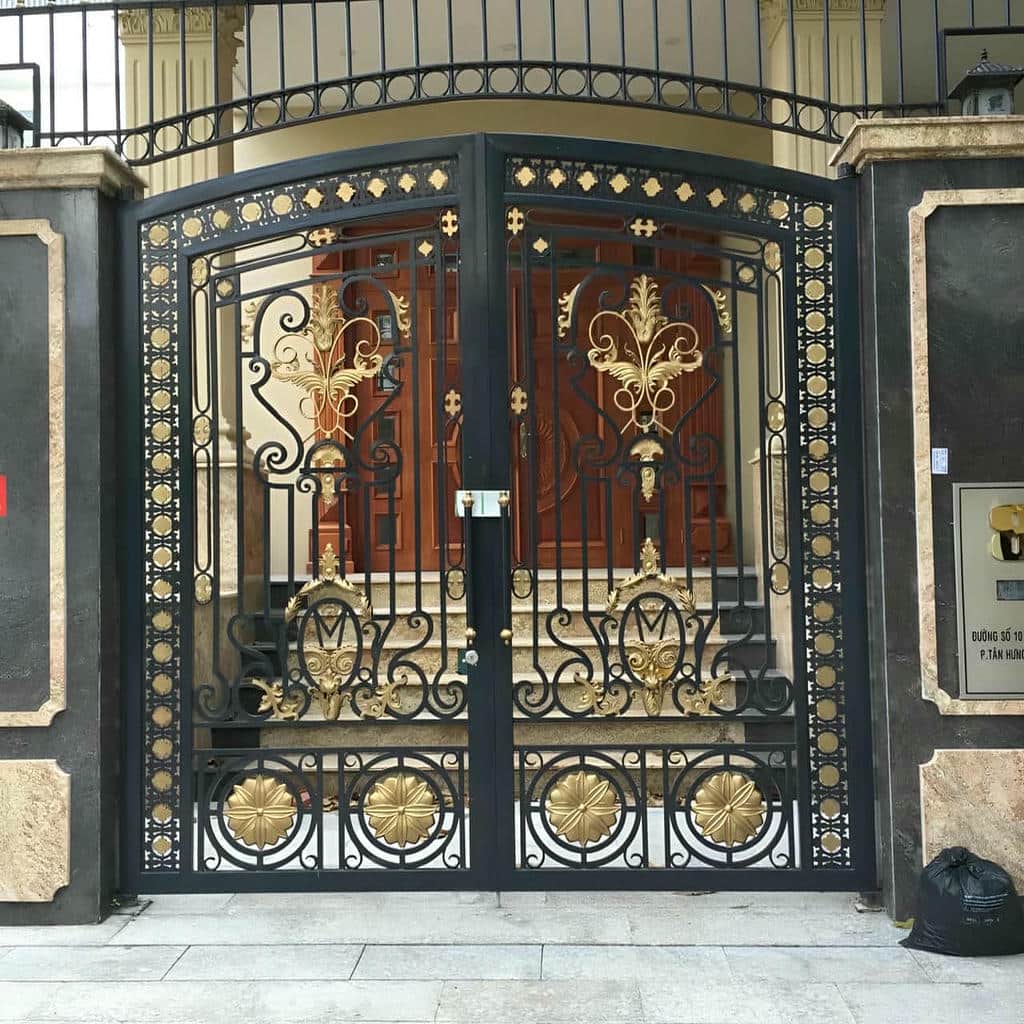 خرید درب حیاط مدل ساده در فیروزکوه