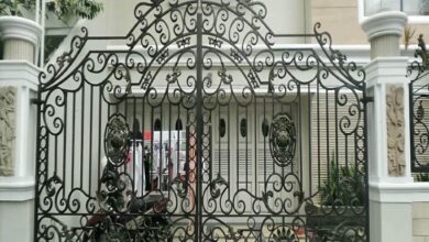 درب حیاط و ویلا در شهریار