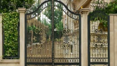 درب حیاط و ویلا در کردان