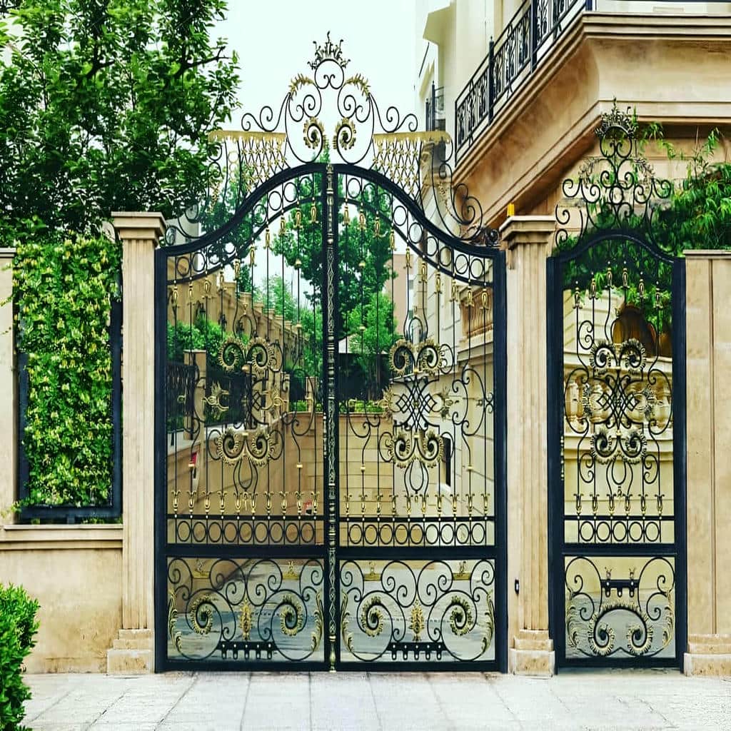 قیمت درب حیاط فرفورژه در کرج