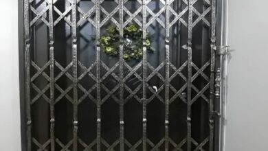 درب آکاردئونی فلزی ضدسرقت در ارومیه
