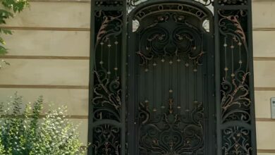 درب حیاط و ویلا در اشتهارد