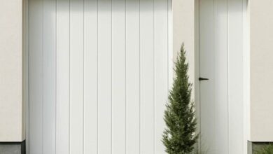 درب حیاط و ویلا در کیش
