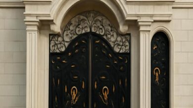 درب حیاط و ویلا در پرند