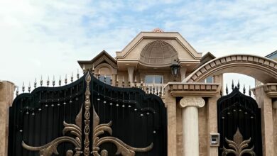 درب حیاط و ویلا در ملارد