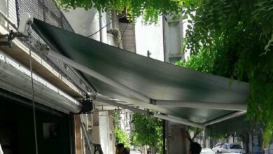 سایبان برقی بازویی اتوماتیک در لواسان